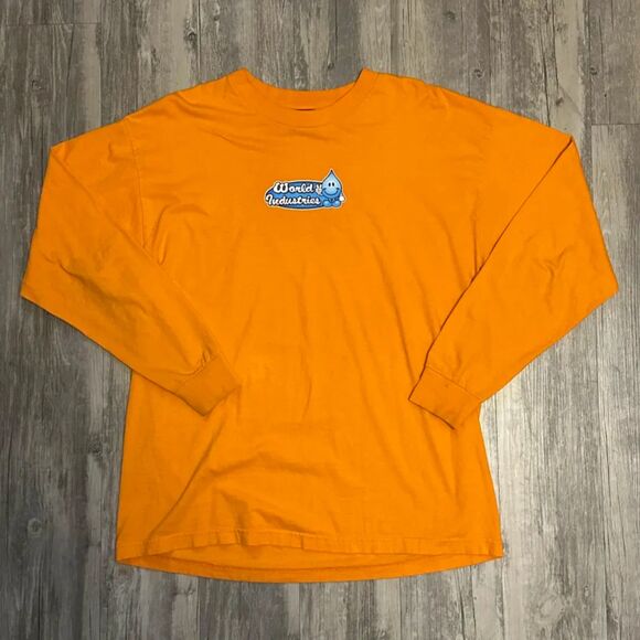 Vintage 90s World Industries Box Logo Long Sleeve Shirt Size XL Skate